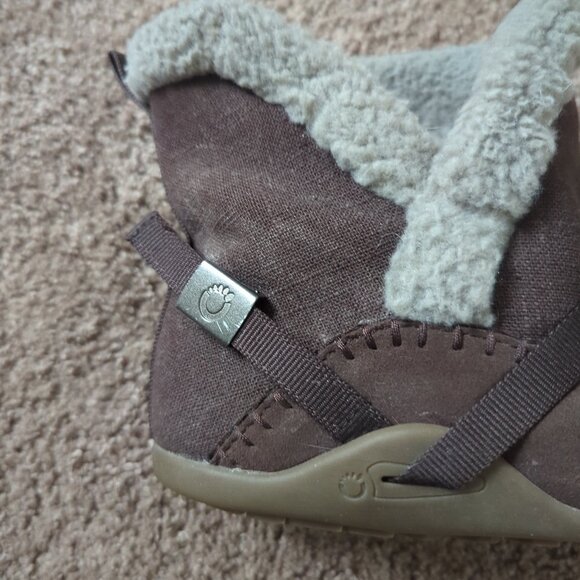 Xero Shoes Ashland Brown Womens Size 10.5 Pull On Faux Fur Barefoot Boots - Picture 8 of 14